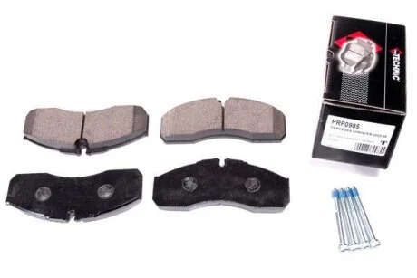 Комплект гальмівних накладок, дискове гальмо PROTECHNIC PRP0985