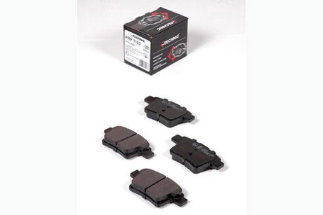 Комплект гальмівних накладок, дискове гальмо PROTECHNIC PRP1193C