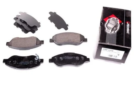 Комплект гальмівних накладок, дискове гальмо PROTECHNIC PRP1319
