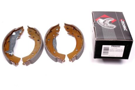 Комплект гальмівних колодок, стоянкове гальмо PROTECHNIC PRS0203