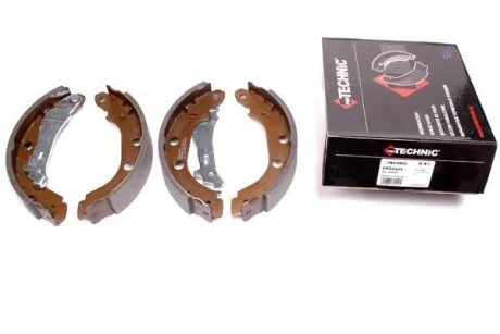 (228x42) Барабанні гальм.колодки задні Renault Kangoo 97-/Nissan Primera 96- PROTECHNIC PRS0409