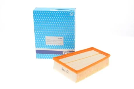 Фильтр воздушный, Renault Kangoo, 1.2 TCE - 1.5 DCI, 2008> / Megane, 1.9 - 2.0 DCI, 2003> Purflux A1196