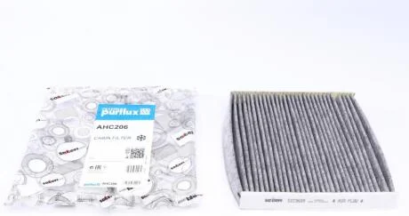 Фильтр салона Opel Meriva A 03-10 (угольный) 6.36 Purflux AHC206