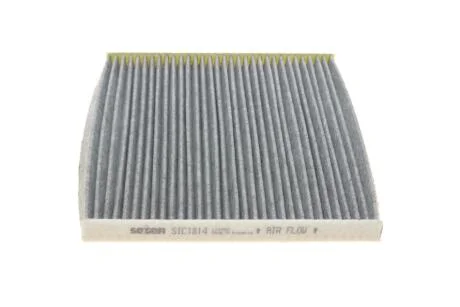 Фільтр (вугільний) салону Fiat/Opel/Peugeot Doblo/Fiorino/Corsa D/Bipper 1.0/1.2/1.3Cdti/1.4/1.6Cdti Purflux AHC244