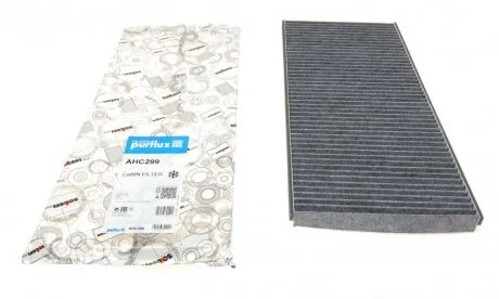 ФИЛЬТР САЛОНА (УГОЛЬНЫЙ) BMW X5 (E53) 3.0-4.8i /3.0D 00-/ LAND ROVER RANGE ROVER III 4.2/4.4/5.0 V8 3.0/3.6/5.0TD 02- Purflux AHC299