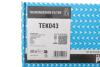 DB Фільтр АКПП+прокладка+кріплення C-CLASS (W204) C 200 07-14, JEEP GRAND CHEROKEE IV 3.0 13-, SSANGYONG RODIUS I 3.2 05- Purflux TEK043 (фото 2)