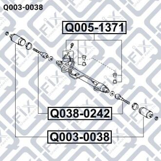 Пильовик рульової рейки Q-fix Q003-0038