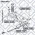 САЙЛЕНТБЛОК ЗАДНЬОЇ ПОПЕРЕЧНОЇ ТЯГИ MITSUBISHI PAJERO II V14W-V55W 91-04 Q-fix Q0050663 (фото 1)