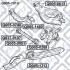 Сайлентблок заднего продольного рычага Chevrolet Captiva Opel Antara 07- Q-fix Q0051313 (фото 3)