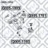 Сайлентблок переднього важеля комплект Q-fix Q005-1393 (фото 3)