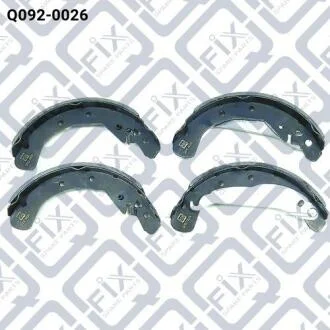 Колодки гальмівні барабанні Q-fix Q092-0026