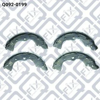 КОЛОДКИ ТОРМОЗНЫЕ БАРАБАННЫЕ Q-fix Q092-0199
