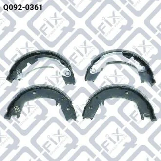 Колодки тормозные барабанные Q-fix Q092-0361