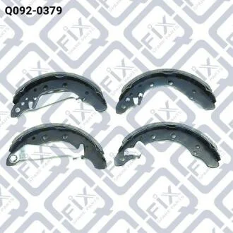 Колодки тормозные барабанные, комплект Q-fix Q092-0379