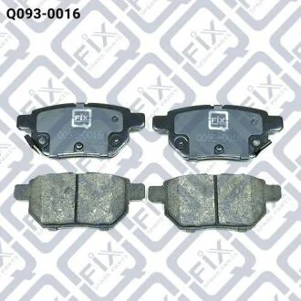 "КОЛОДКИ ТОРМ ЗАДН ДИСК 98.5*42.9*14.4" Q-fix Q093-0016