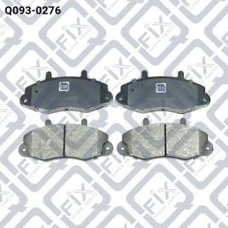 Колодки гальмівні передні дискові Q-fix Q093-0276