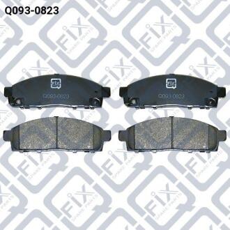 Колодки гальмівні передні дискові Q-fix Q093-0823