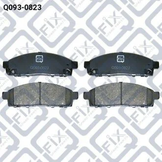 Колодки гальмівні передні дискові Q-fix Q093-0823