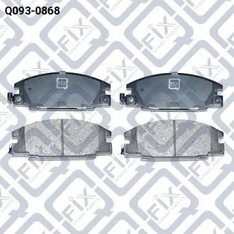 Колодки гальмівні передні дискові Q-fix Q093-0868