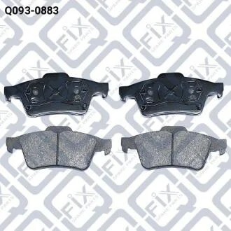 Колодки гальмівні задні дискові Q-fix Q093-0883