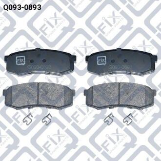 Колодки гальмівні задні дискові Q-fix Q093-0893