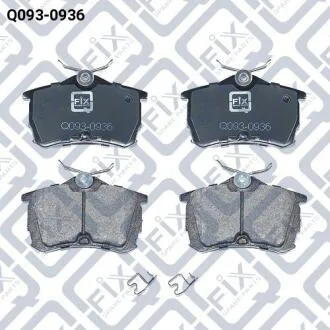 Колодки гальмівні задні дискові Q-fix Q093-0936