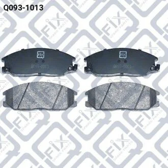 Колодки гальмівні передні дискові Q-fix Q093-1013