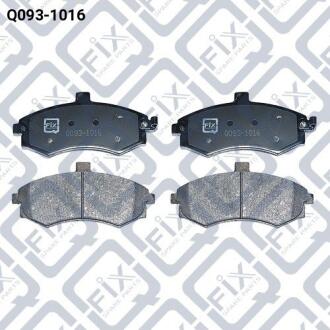 Колодки гальмівні передні дискові Q-fix Q093-1016