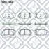 Колодки гальмівні задні дискові Q-fix Q093-1060 (фото 3)