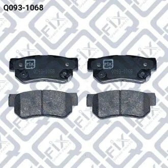 Колодки гальмівні задні дискові Q-fix Q093-1068