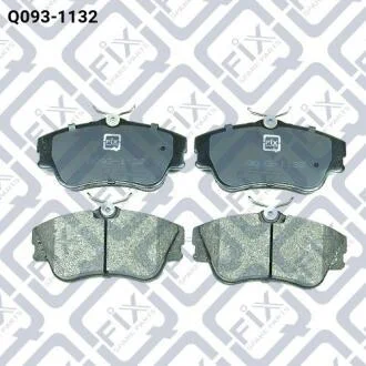 Колодки гальмівні передні дискові Q-fix Q093-1132