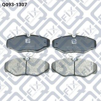 Колодки гальмівні передні дискові Q-fix Q093-1307