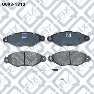Колодки гальмівні передні дискові Q-fix Q093-1310