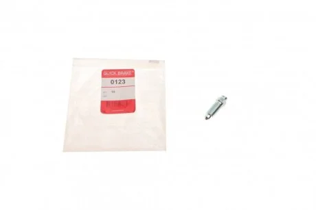 Штуцер прокачки гальм QUICK BRAKE 0123