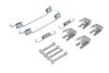 Монтажний набір гальмівної колодки DACIA SANDERO, SPRING FORD C-MAX II, FIESTA VII RENAULT TWINGO II, TWINGO III SEAT IBIZA V SMART FORTWO VW POLO VI 0.9-Electric 03.07- QUICK BRAKE 105-0040 (фото 1)