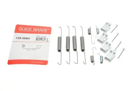 Монтажний набір гальмівної колодки (SUMITOMO) MAZDA 626 III 1.6-2.0D 06.87-09.97 QUICK BRAKE 105-0664