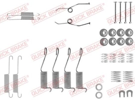 Ремкомплект Гальмівної Колодки QUICK BRAKE 105-0697
