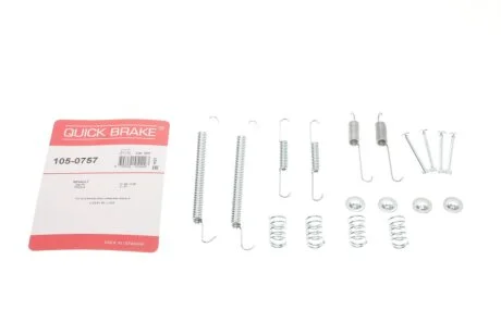 Комплект монтажный тормозных колодок QUICK BRAKE 105-0757