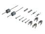 Монтажний набір гальмівної колодки (AKEBONO) FORD MAVERICK MAZDA 626 V, PREMACY, TRIBUTE 1.8-3.0 05.97- QUICK BRAKE 105-0798 (фото 1)