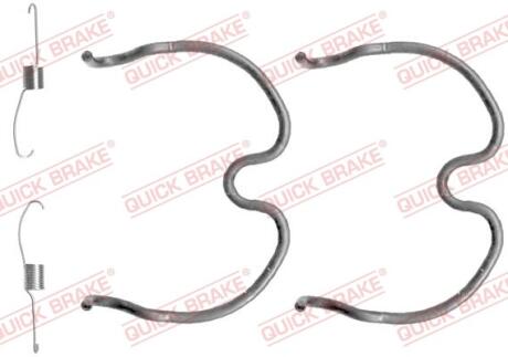 Комплект для кріплення гальмівних колодок QUICK BRAKE 105-0837