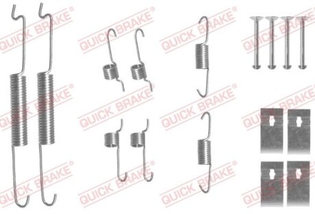 Ремкомплект гальмівних колодок QUICK BRAKE 105-0863