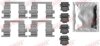 Монтажний набір гальмівних колодок задн CHEVROLET CRUZE OPEL ASTRA K, ASTRA K/KOMBI, INSIGNIA B, INSIGNIA B COUNTRY, INSIGNIA B GRAND SPORT, MOKKA / MOKKA X 1.0-2.0D 05.09- QUICK BRAKE 109-0013 (фото 1)