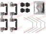Монтажний набір гальмівних колодок передн HYUNDAI I30 PEUGEOT 208 I 1.0-1.6D 03.12-12.20 QUICK BRAKE 109-0064 (фото 1)
