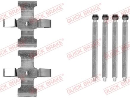 Комплект приладдя, накладка дискового гальма QUICK BRAKE 109-0076