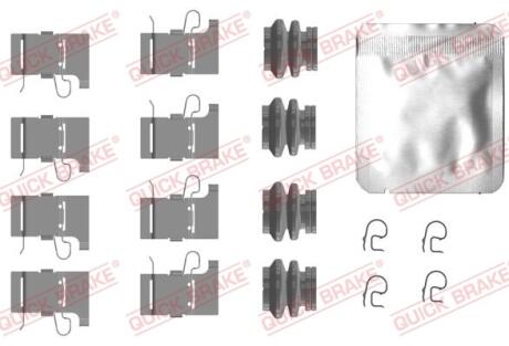 Монтажний компл.,гальм.колодки QUICK BRAKE 109-0084