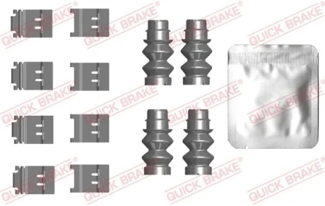 Комплект прижимних планок гальмівного супорту QUICK BRAKE 109-0124