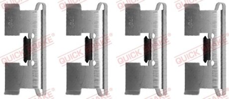 Комплектующие, колодки дискового тормоза QUICK BRAKE 109-1019