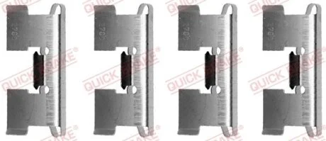 Комплектующие, колодки дискового тормоза QUICK BRAKE 109-1019