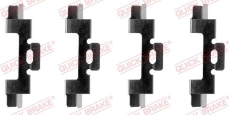 Комплектующие, колодки дискового тормоза QUICK BRAKE 109-1027