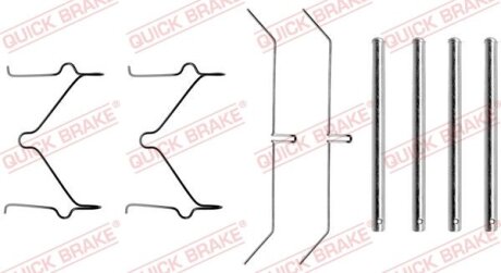 Монтажний компл.,гальм.колодки QUICK BRAKE 109-1050